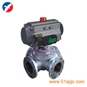 四通球閥(齒輪聯軸器)