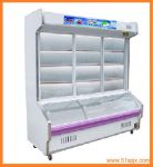 麻辣燙點菜柜、餐廳立式冷藏冷凍展示冷柜